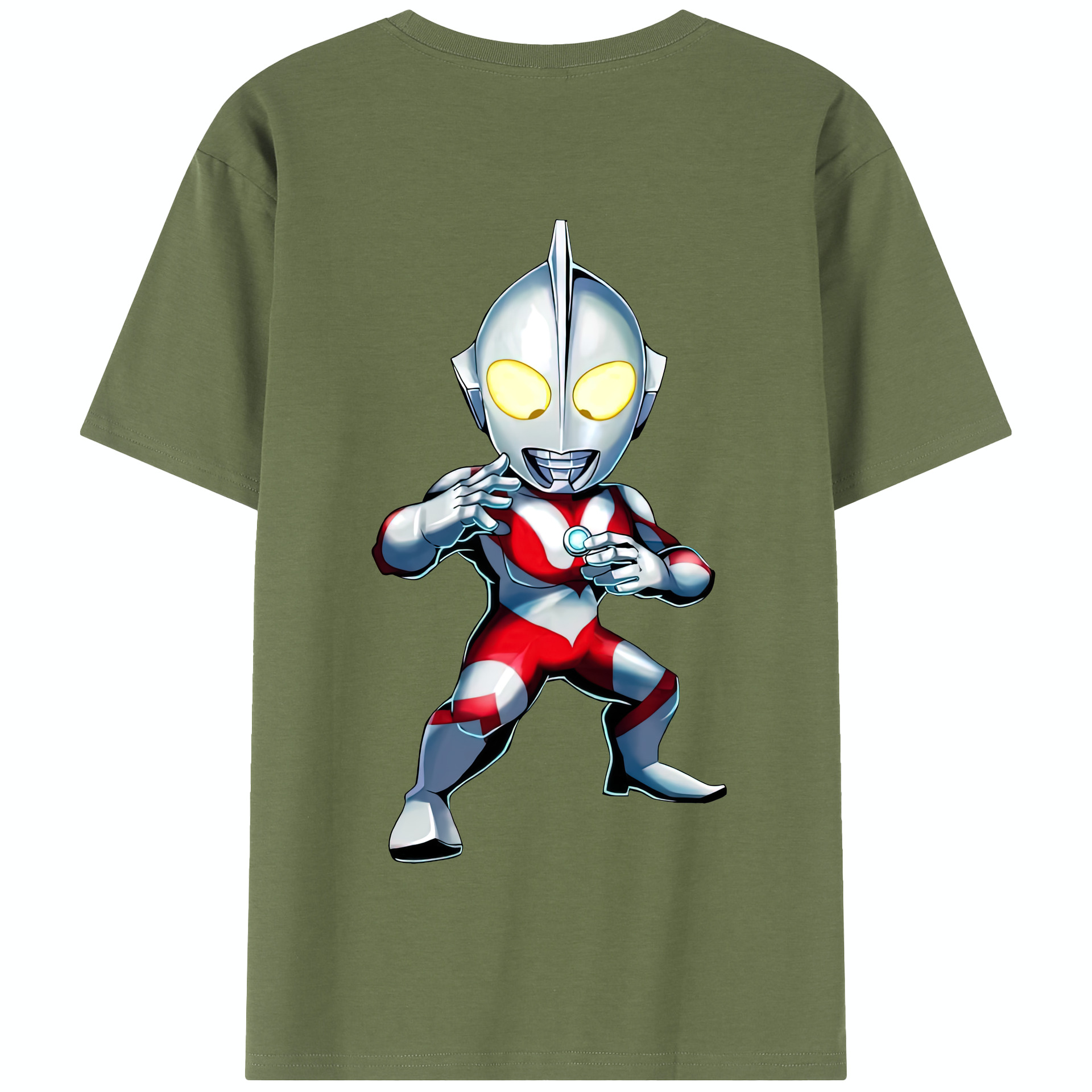 （画像用） ウルトラマン Ultraman 綿100％半袖Tシャツ（背面プリント）